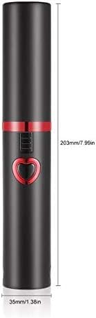 USB Rechargeable Ceramic Hair Straightener & Curler