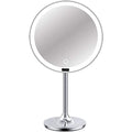 8.5" Lighted Vanity Makeup Mirror with Touch Dimming