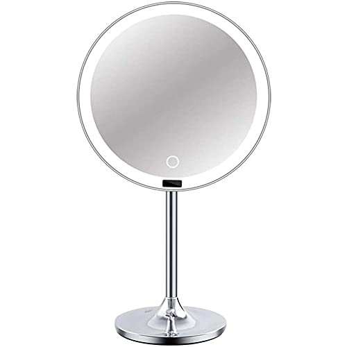 8.5" Lighted Vanity Makeup Mirror with Touch Dimming