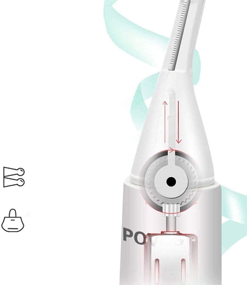 Precision Electric Eyebrow & Facial Hair Trimmer with Comb