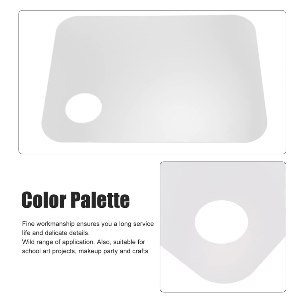 Acrylic Makeup Mixing Palette & Spatula Set