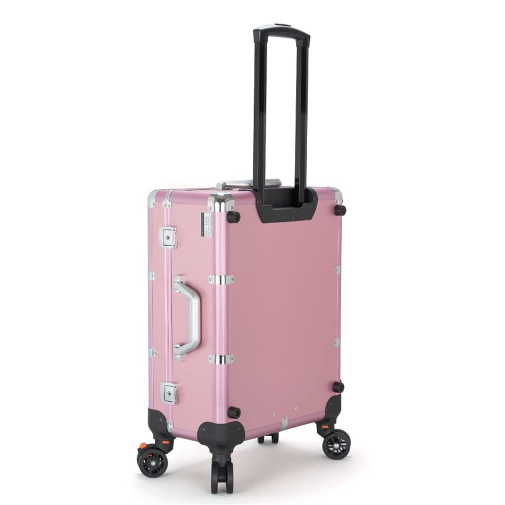 LED Light Makeup Trolley Case for Cosmetics & Beauty Storage