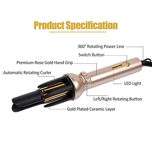 Automatic Ceramic Hair Curling Iron for Styling