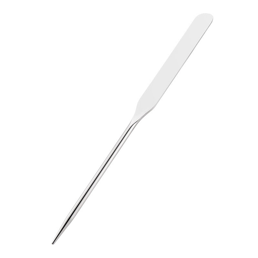 Stainless Steel Makeup Mixing Palette Set with Spatula & Storage Bag