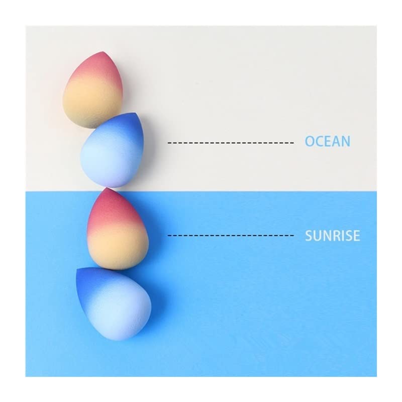 50-Piece Gradient Makeup Sponge Set for Foundation & Concealer