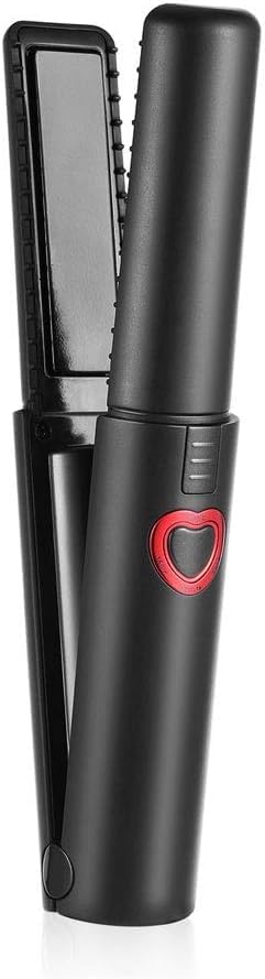 USB Rechargeable Ceramic Hair Straightener & Curler