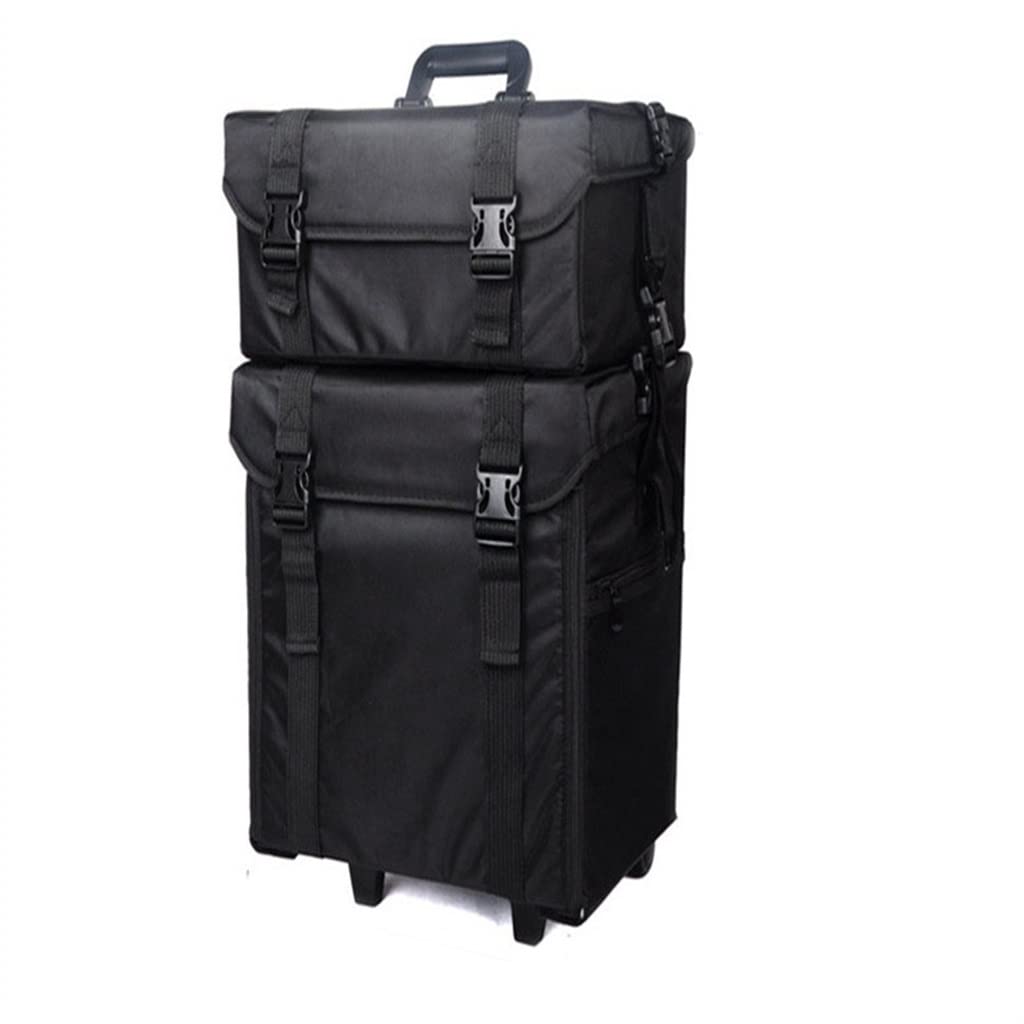 Large Detachable Makeup Trolley Case for Cosmetic & Beauty Storage