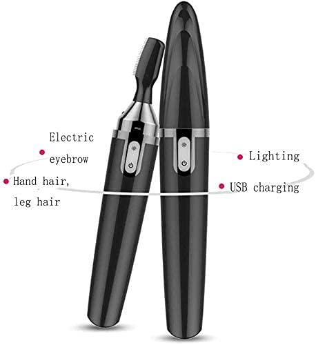 Eyebrow & Facial Hair Trimmer, Pink