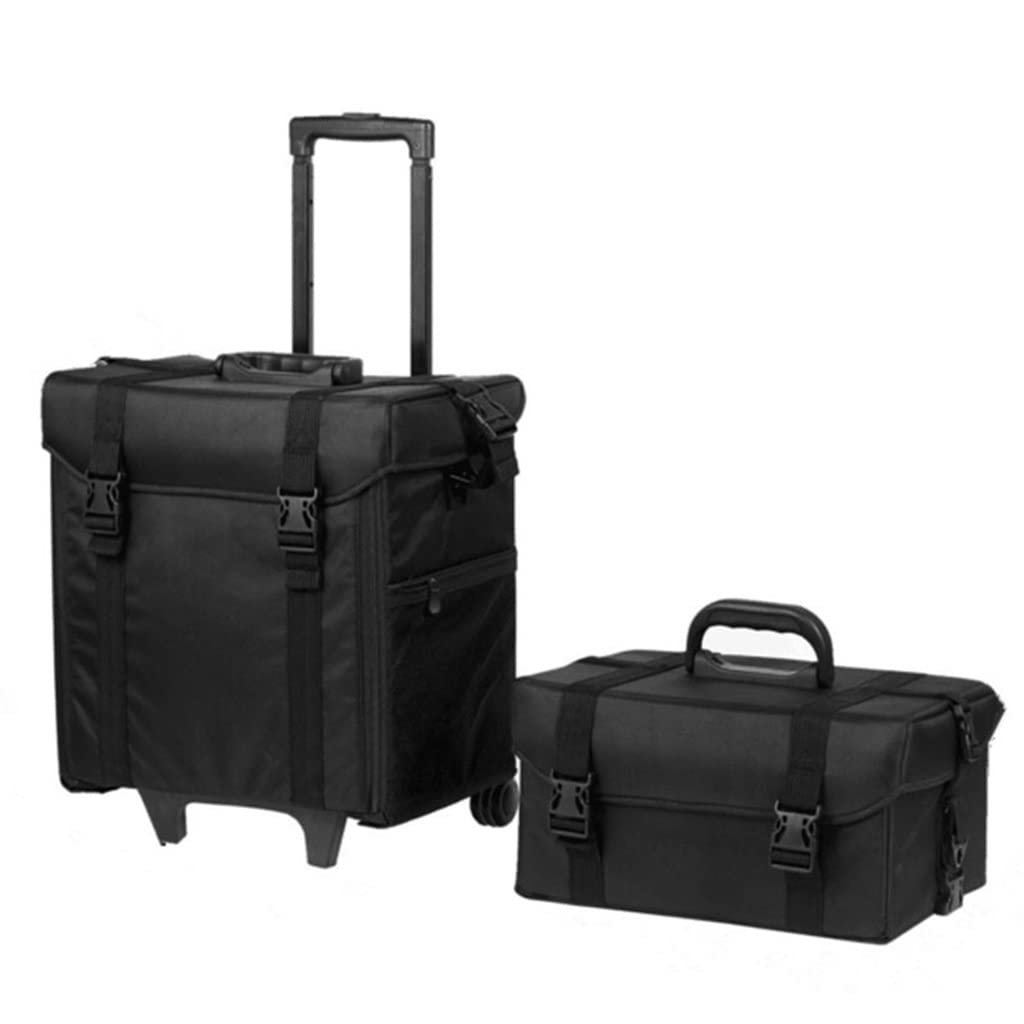 Large Detachable Makeup Trolley Case for Cosmetic & Beauty Storage