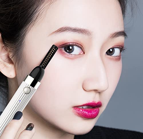 USB Rechargeable Heated Eyelash Curler for Natural, Long-Lasting Curl