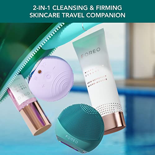 Facial Cleansing Brush & Firming Face Massager, Evergreen