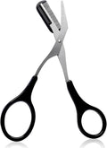 Eyebrow Scissors with Comb Stainless Steel
