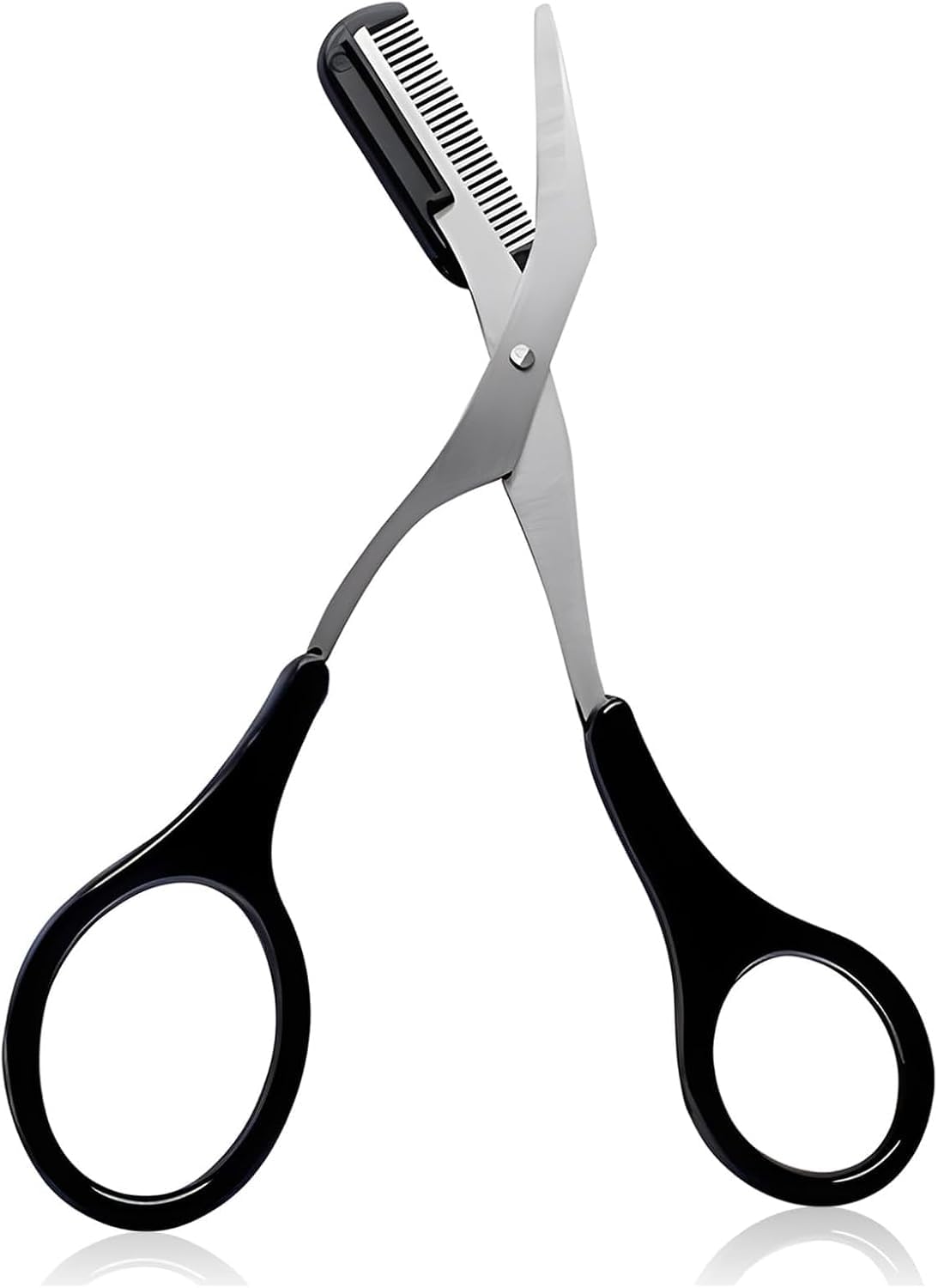 Eyebrow Scissors with Comb Stainless Steel