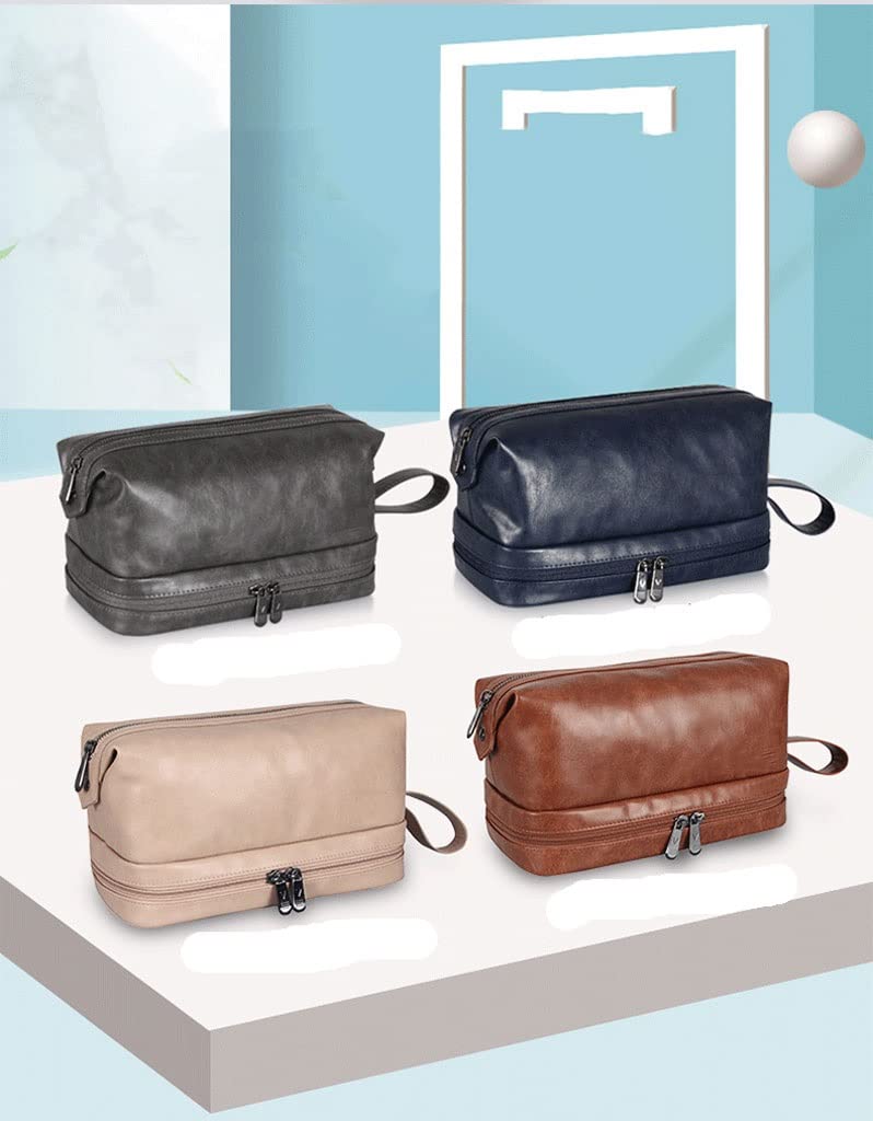 PU Leather Travel Makeup & Cosmetic Storage Bag