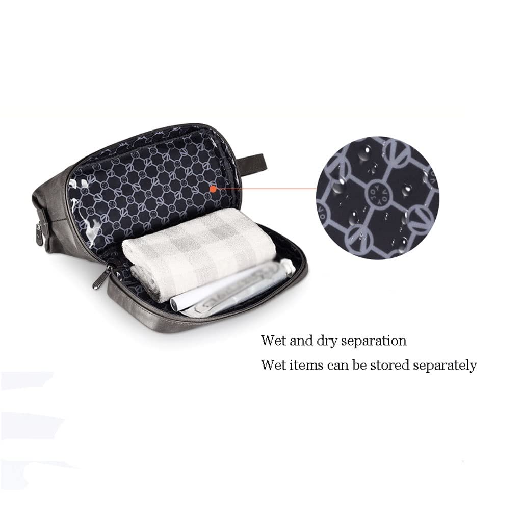 PU Leather Travel Makeup & Cosmetic Storage Bag