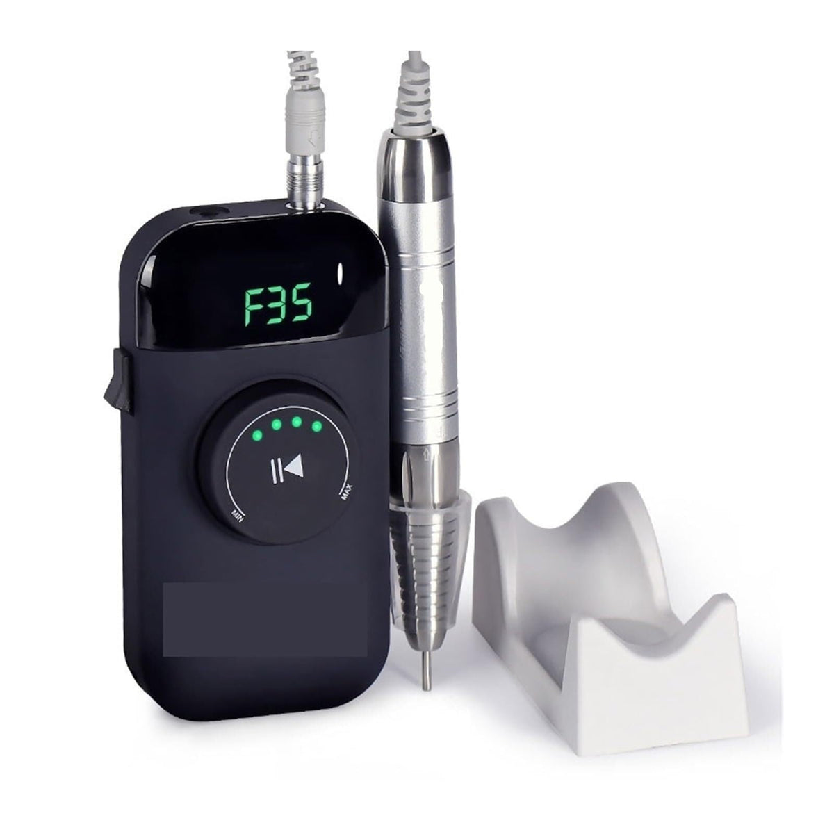 Portable Rechargeable Electric Nail Drill with LCD Display