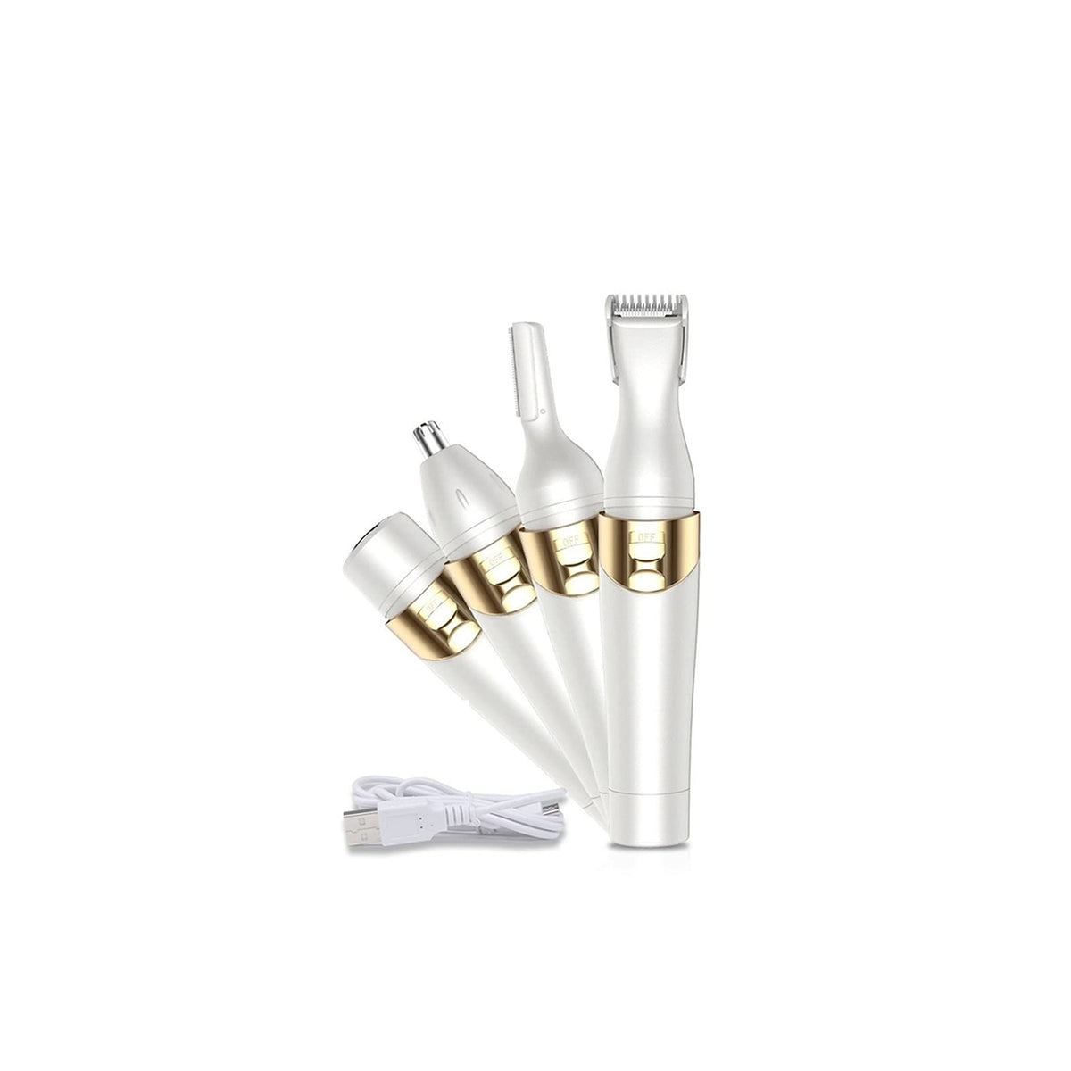 5-in-1 Rechargeable Waterproof Epilator & Body Hair Trimmer