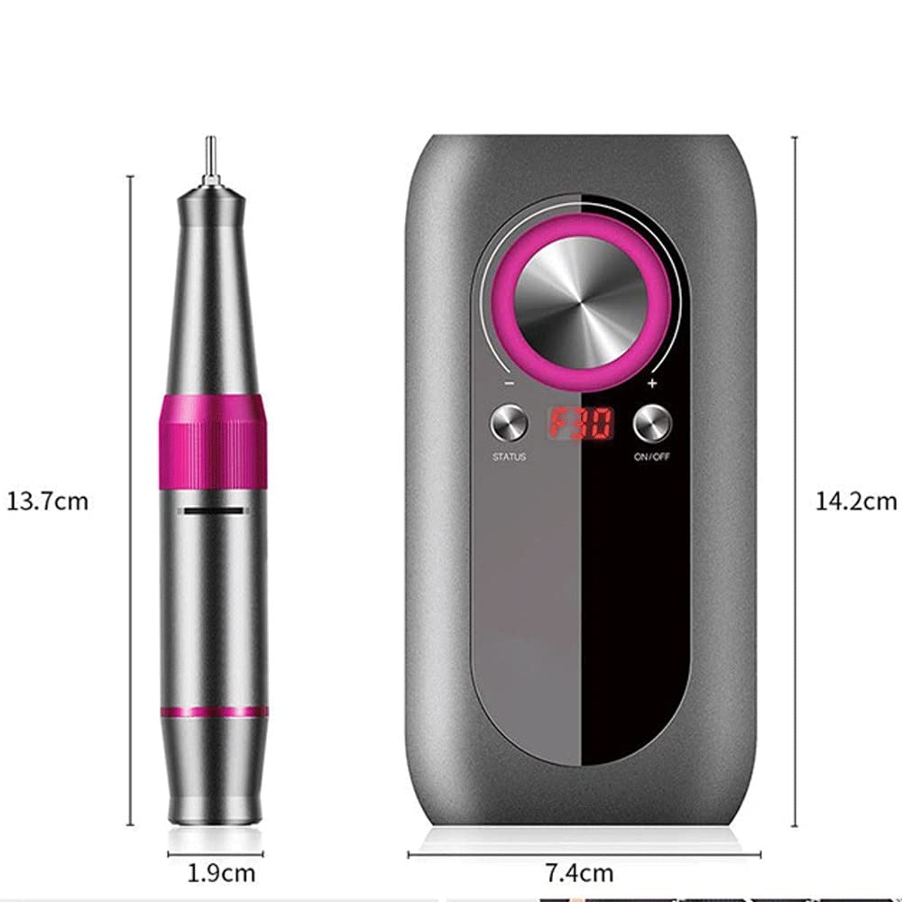 35,000 RPM Rechargeable Electric Nail Drill for Acrylic & Gel Nails