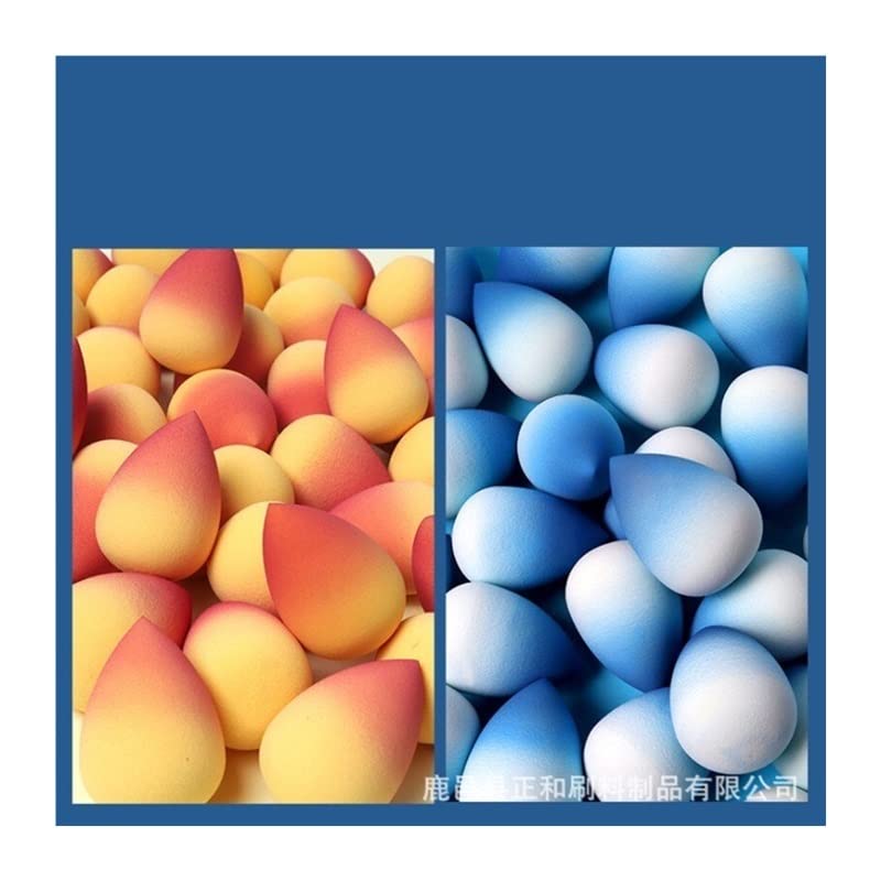 50-Piece Gradient Makeup Sponge Set for Foundation & Concealer