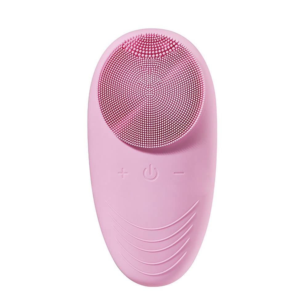 IPX7 Waterproof Sonic Facial Cleansing Brush, Pink