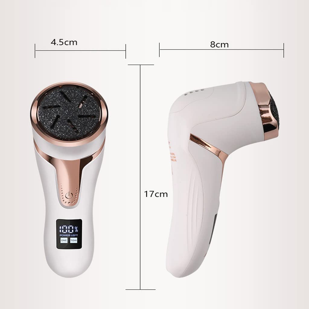 Rechargeable Electric Foot Callus Remover with LCD Display
