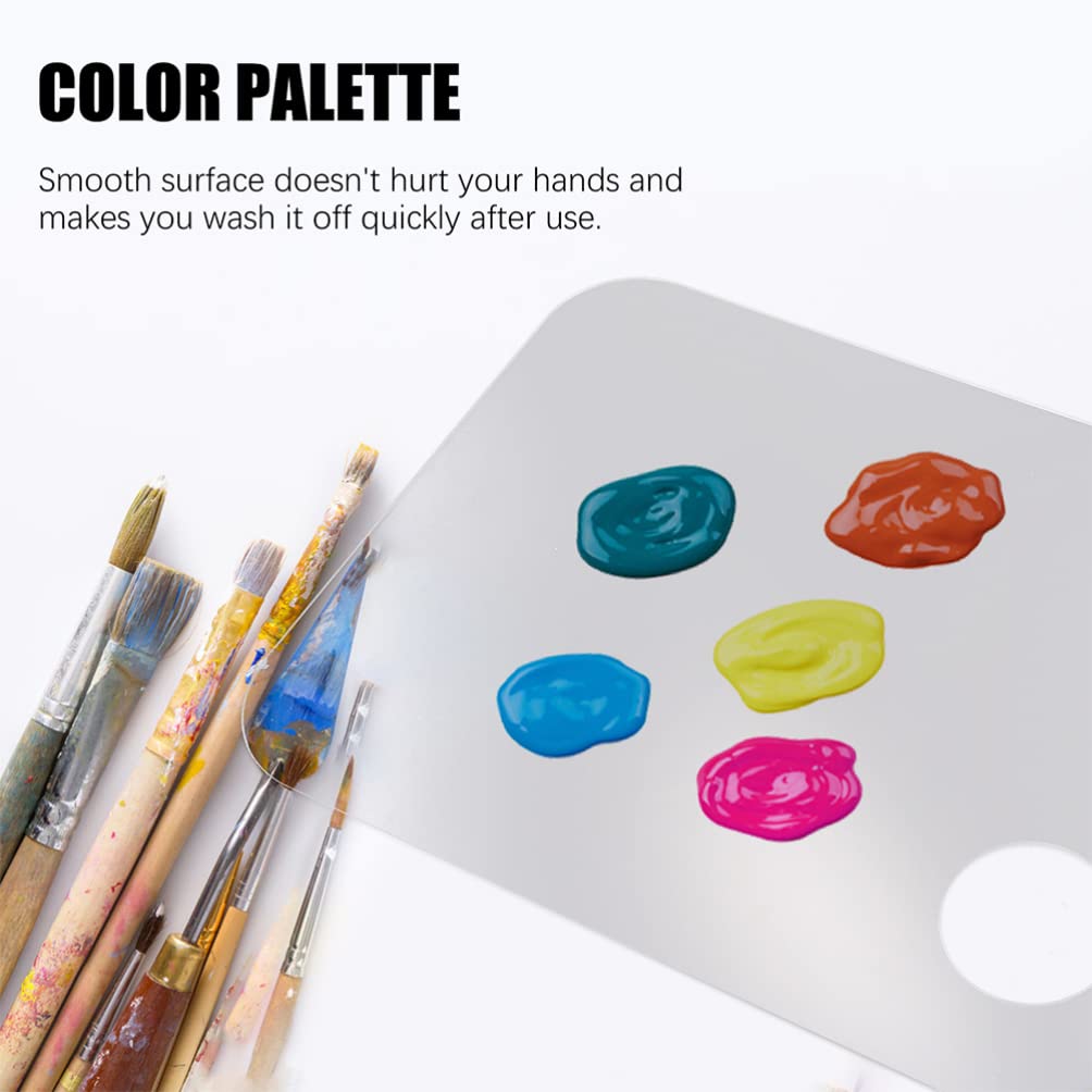 Acrylic Makeup Mixing Palette & Spatula Set