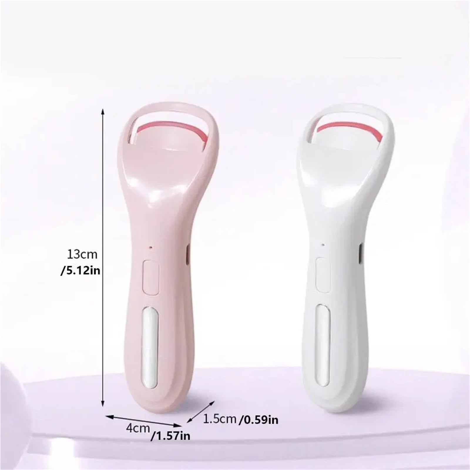 Electric Heated Eyelash Curler with 3 Temperature Settings