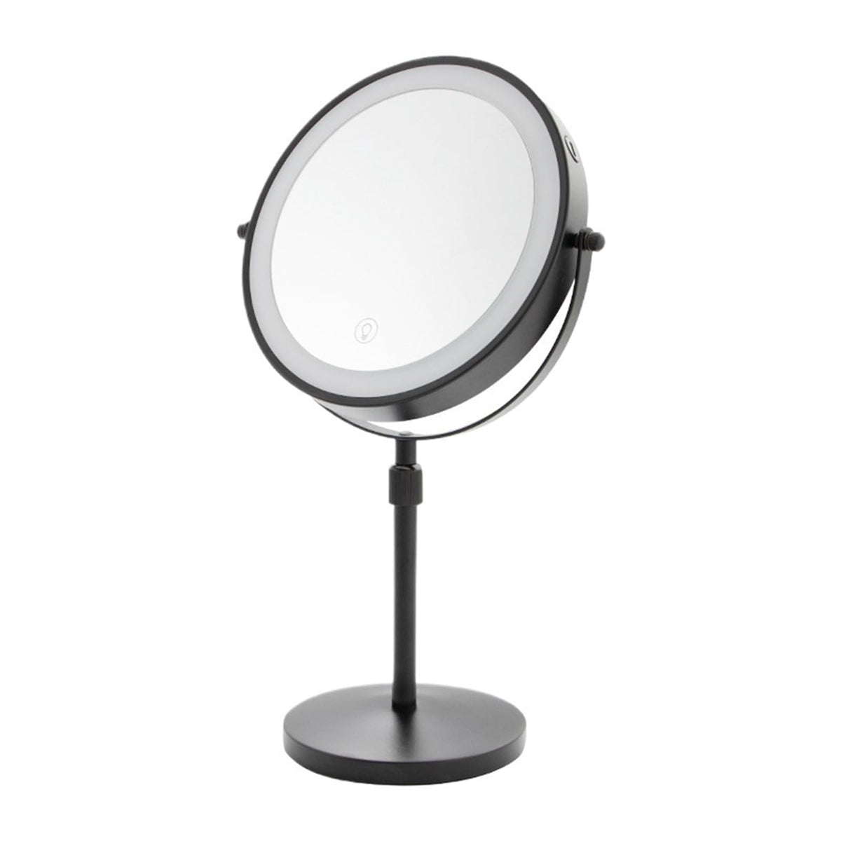 8" Dual-Sided LED Makeup Mirror with 1X/10X Magnification