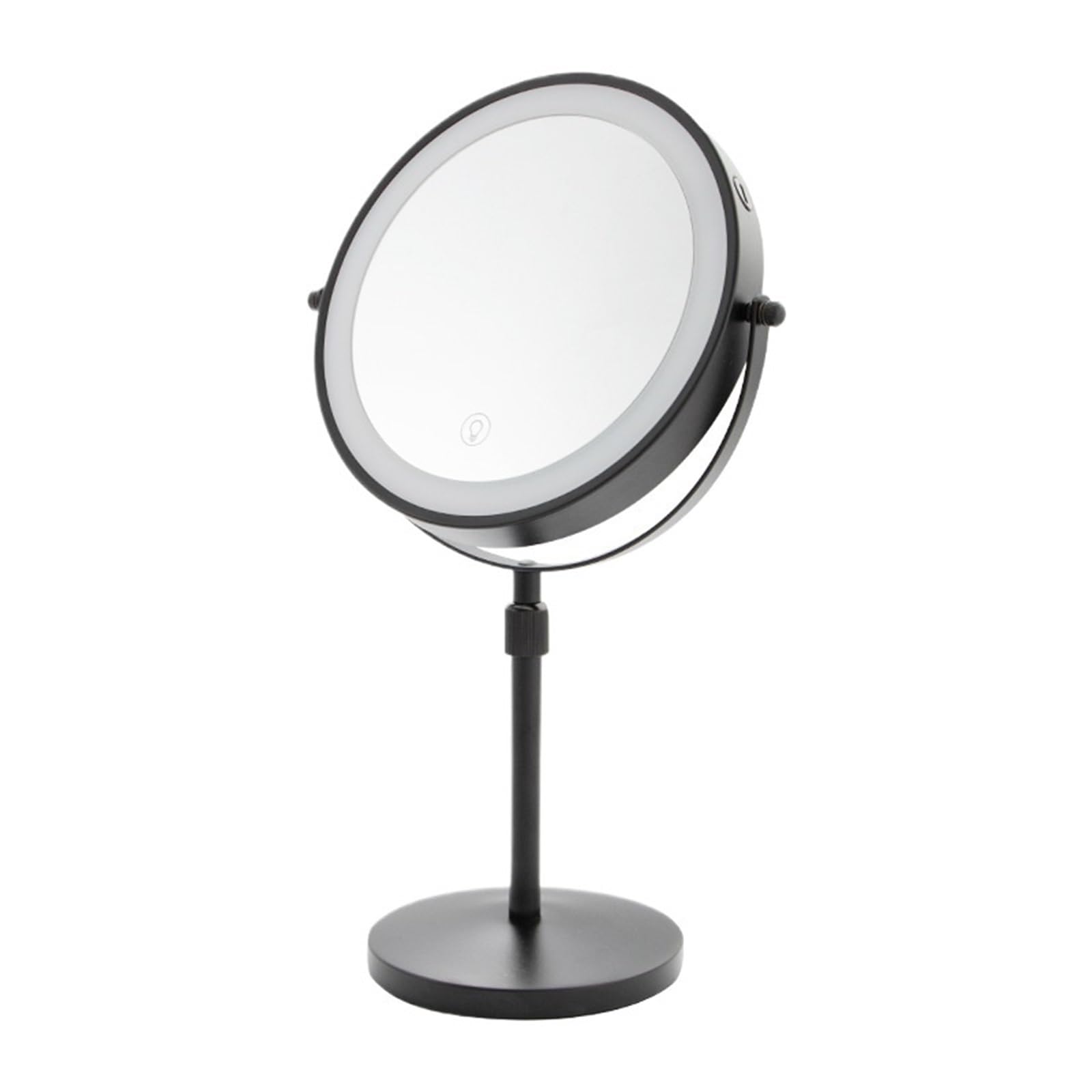 8" Dual-Sided LED Makeup Mirror with 1X/10X Magnification