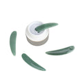 Jade Cosmetic Spatula for Creams & Lotions, 10-Piece Set