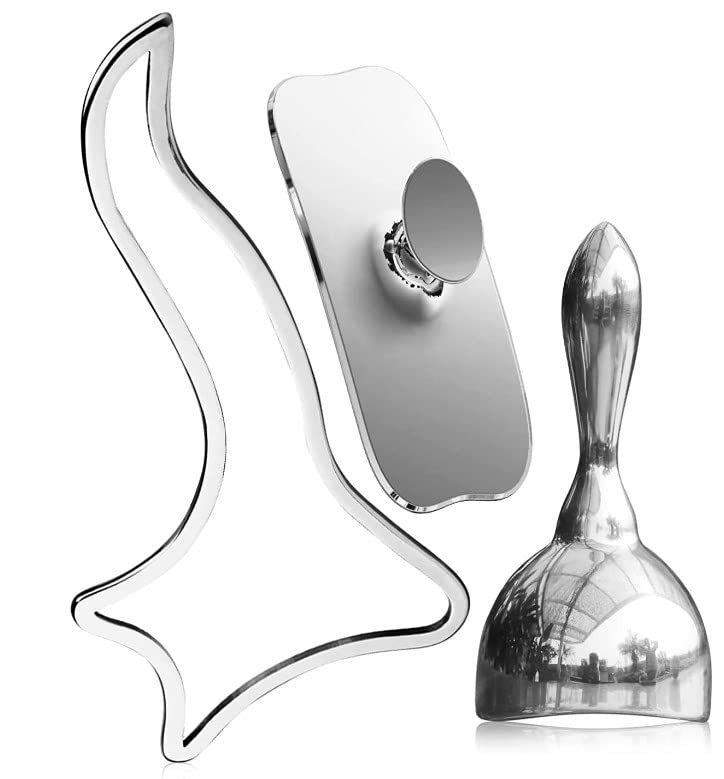 Stainless Steel Gua Sha Massage Tools for Lymphatic Drainage & Body Sculpting