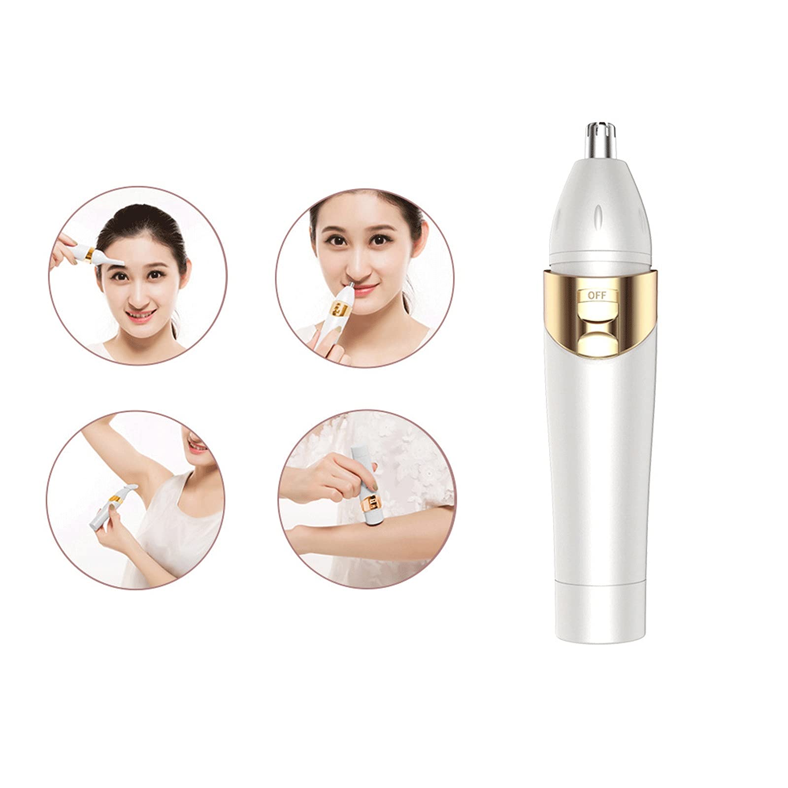 5-in-1 Rechargeable Waterproof Epilator & Body Hair Trimmer