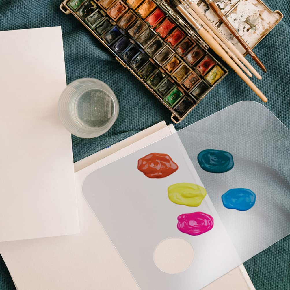 Acrylic Makeup Mixing Palette & Spatula Set