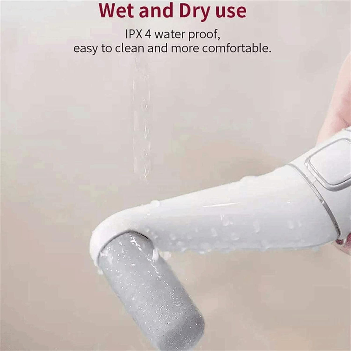 Electric Foot Callus Remover Kit for Hard, Dry & Cracked Skin