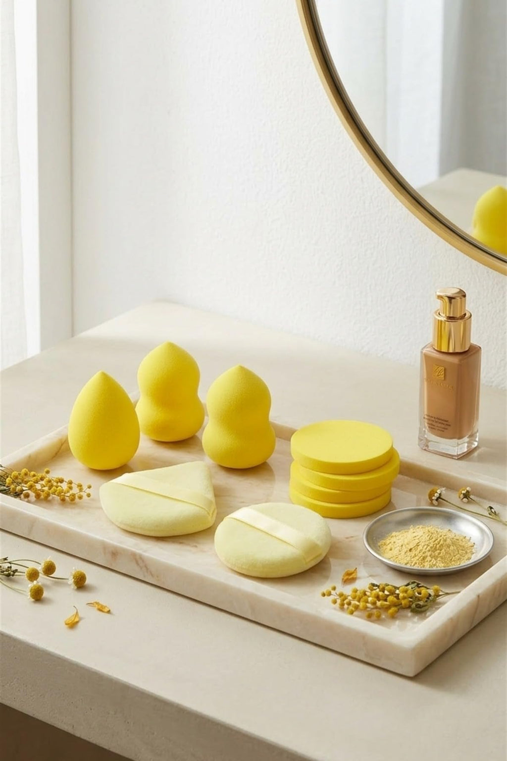 10-Piece Makeup Sponge Set for Foundation, Concealer & Blending