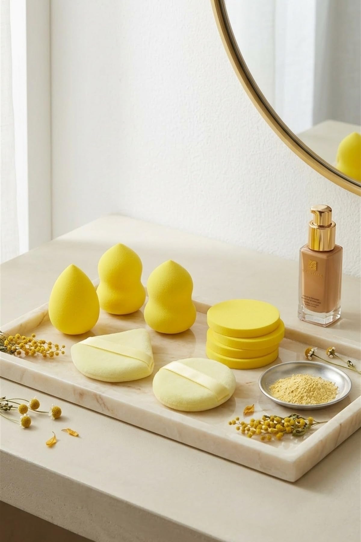 10-Piece Makeup Sponge Set for Foundation, Concealer & Blending