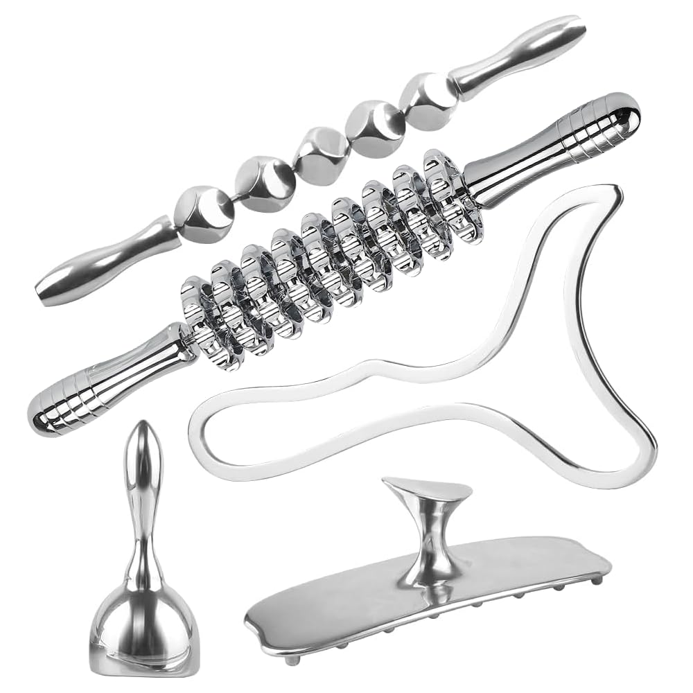 Stainless Steel Gua Sha Massage Tools for Lymphatic Drainage & Body Sculpting