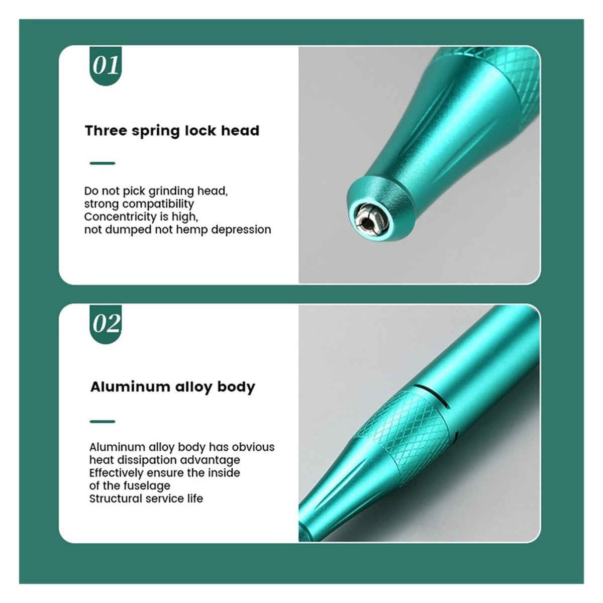 35,000 RPM Portable Rechargeable Nail Drill for Acrylic & Gel Nails