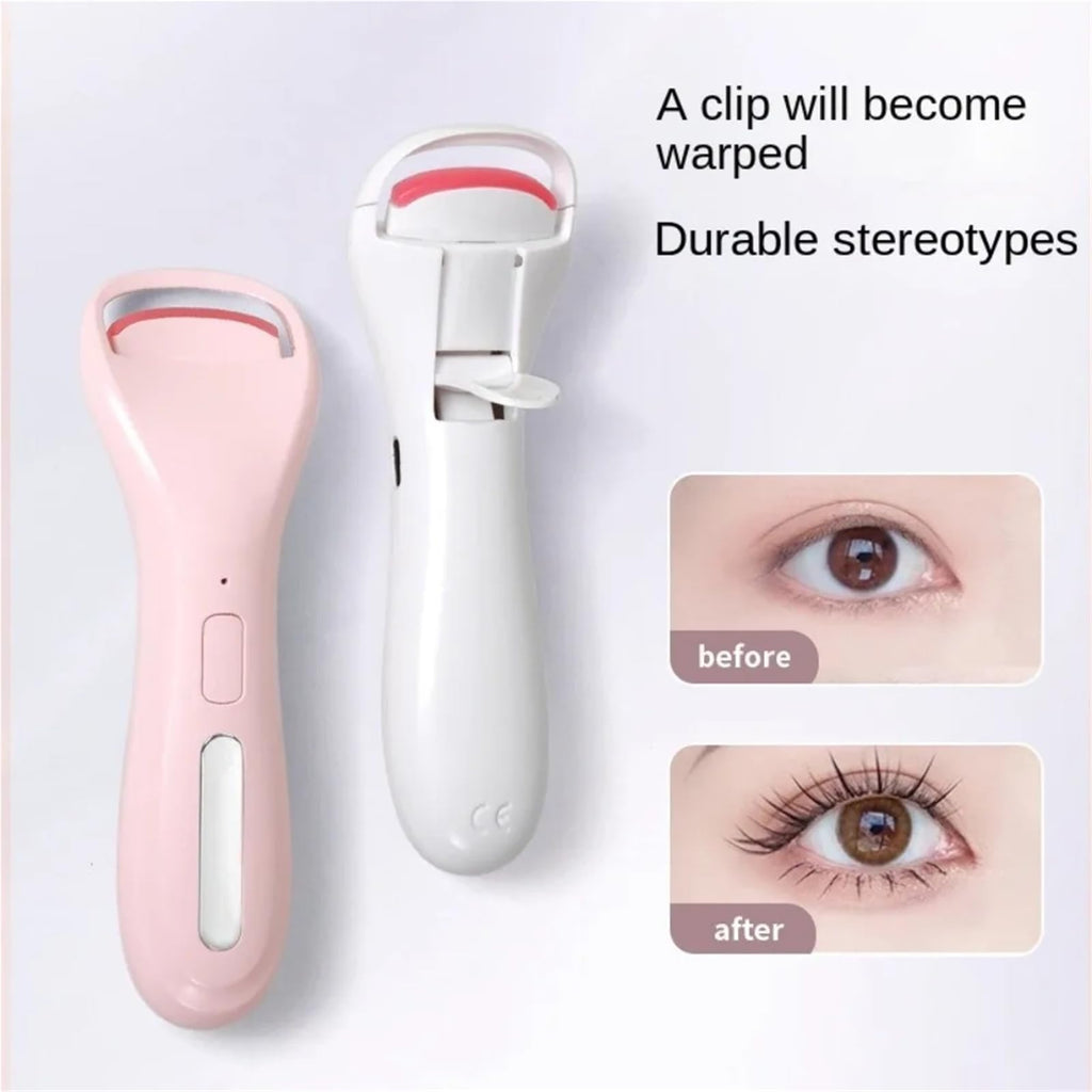 Electric Heated Eyelash Curler with 3 Temperature Settings