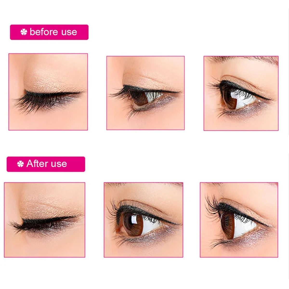 Portable Stainless Steel Eyelash Curler for Natural Lift