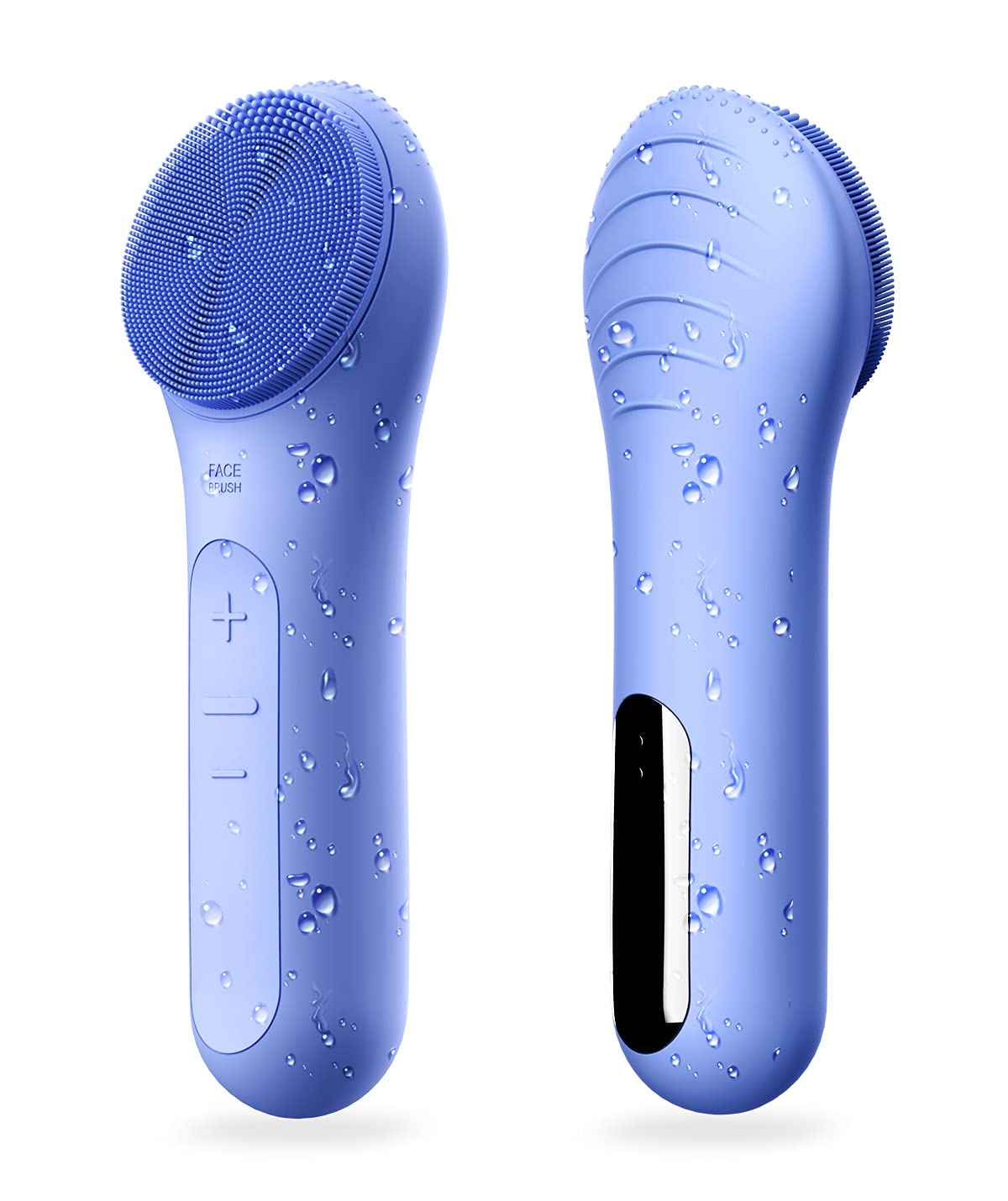 Ultrasonic Facial Cleansing Brush, Waterproof & Rechargeable