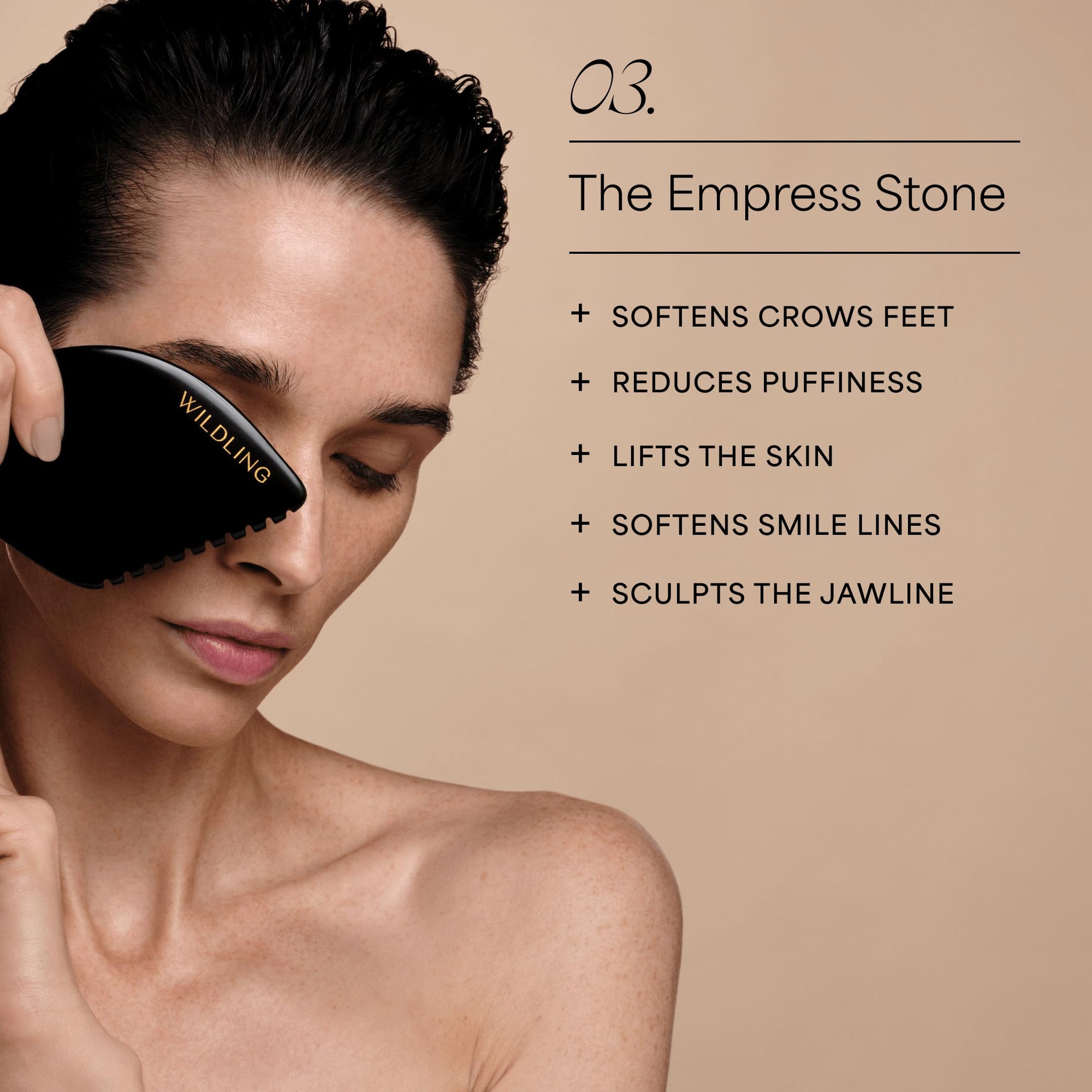 Bian Stone Gua Sha Facial Massage Set