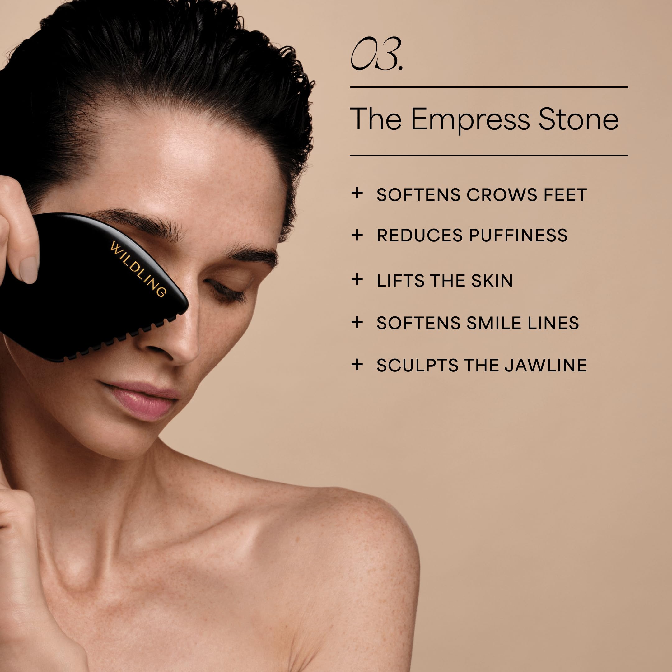 Bian Stone Gua Sha Facial Massage Set