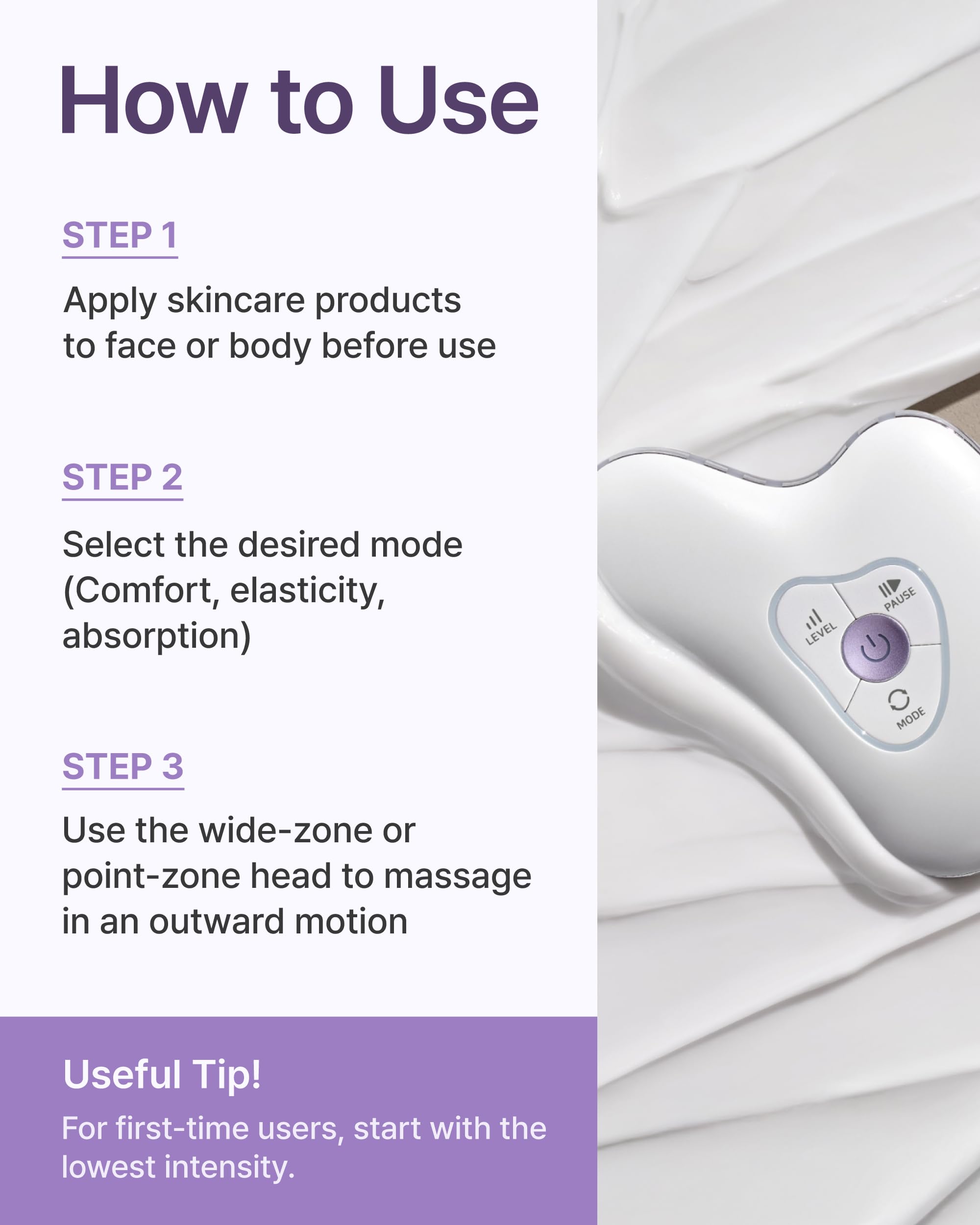 CENTELLIAN 24 Madeca Prime Ritual White Pearl Gua Sha Beauty Device
