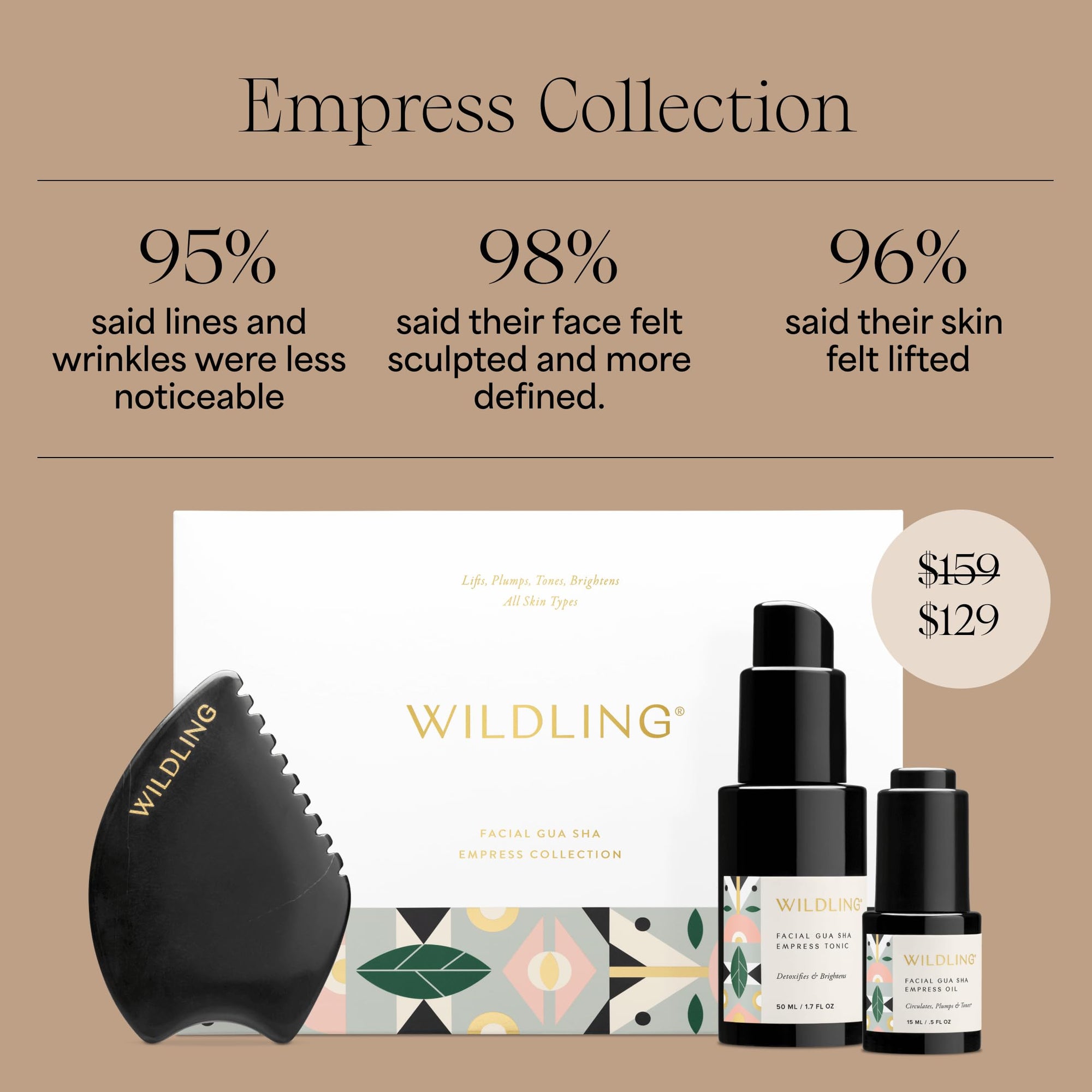 Bian Stone Gua Sha Facial Massage Set