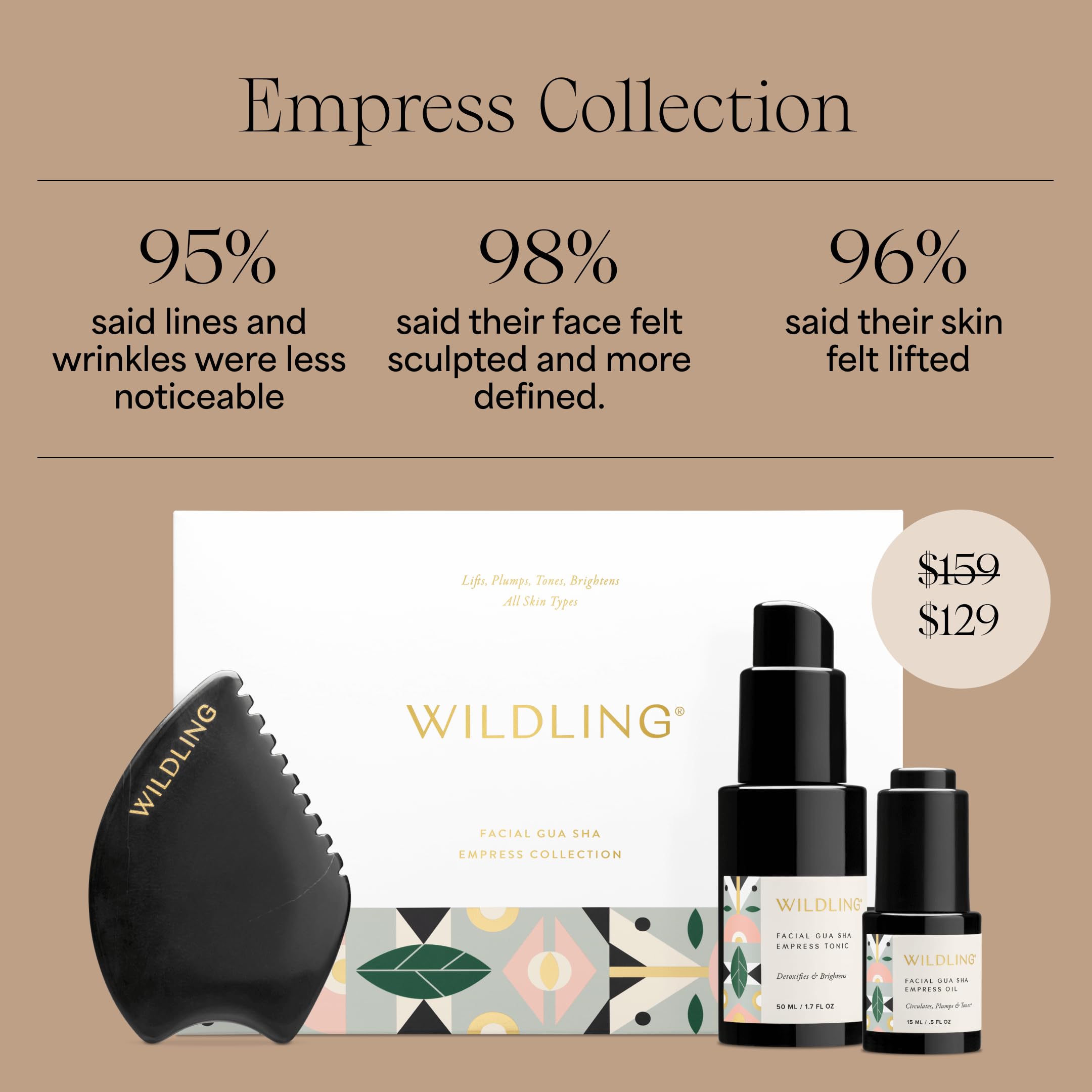 Bian Stone Gua Sha Facial Massage Set