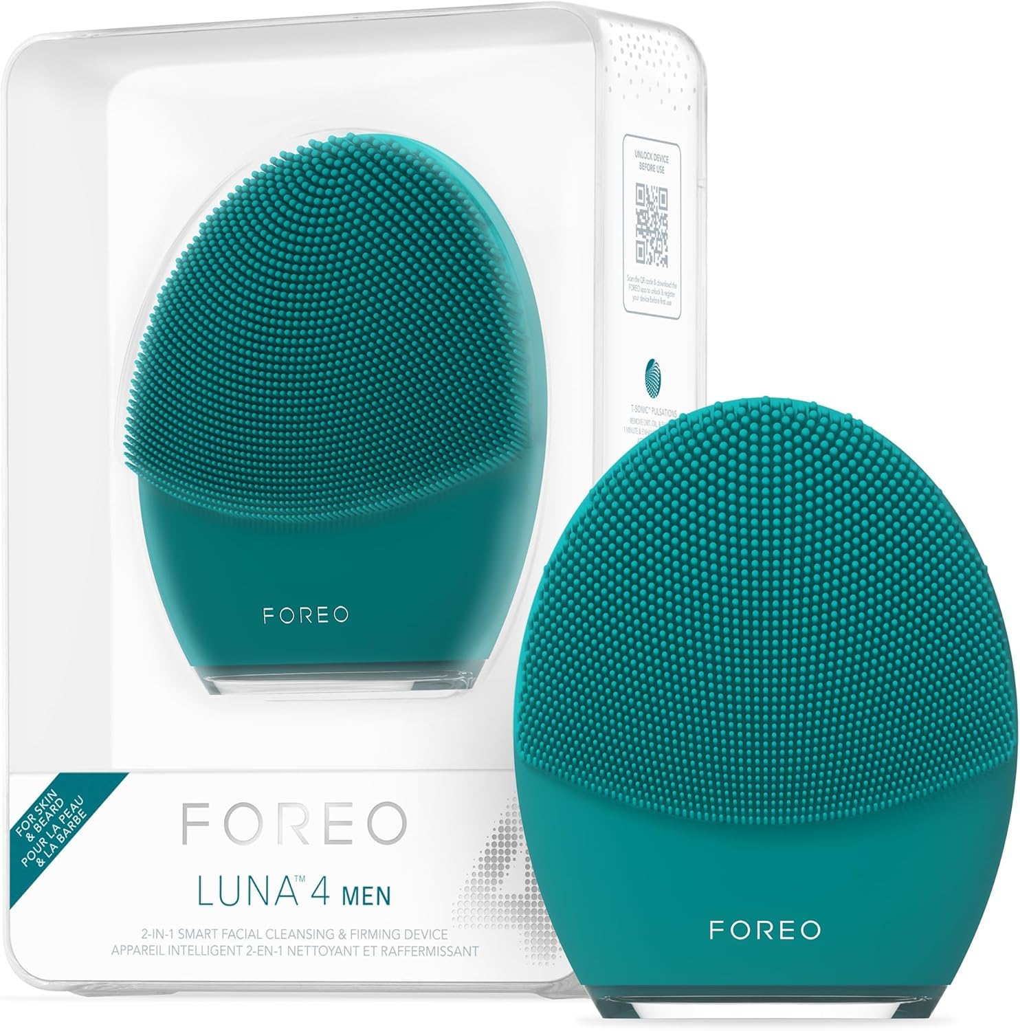 FOREO LUNA 4 Facial Cleansing Brush - Firming Face Massager
