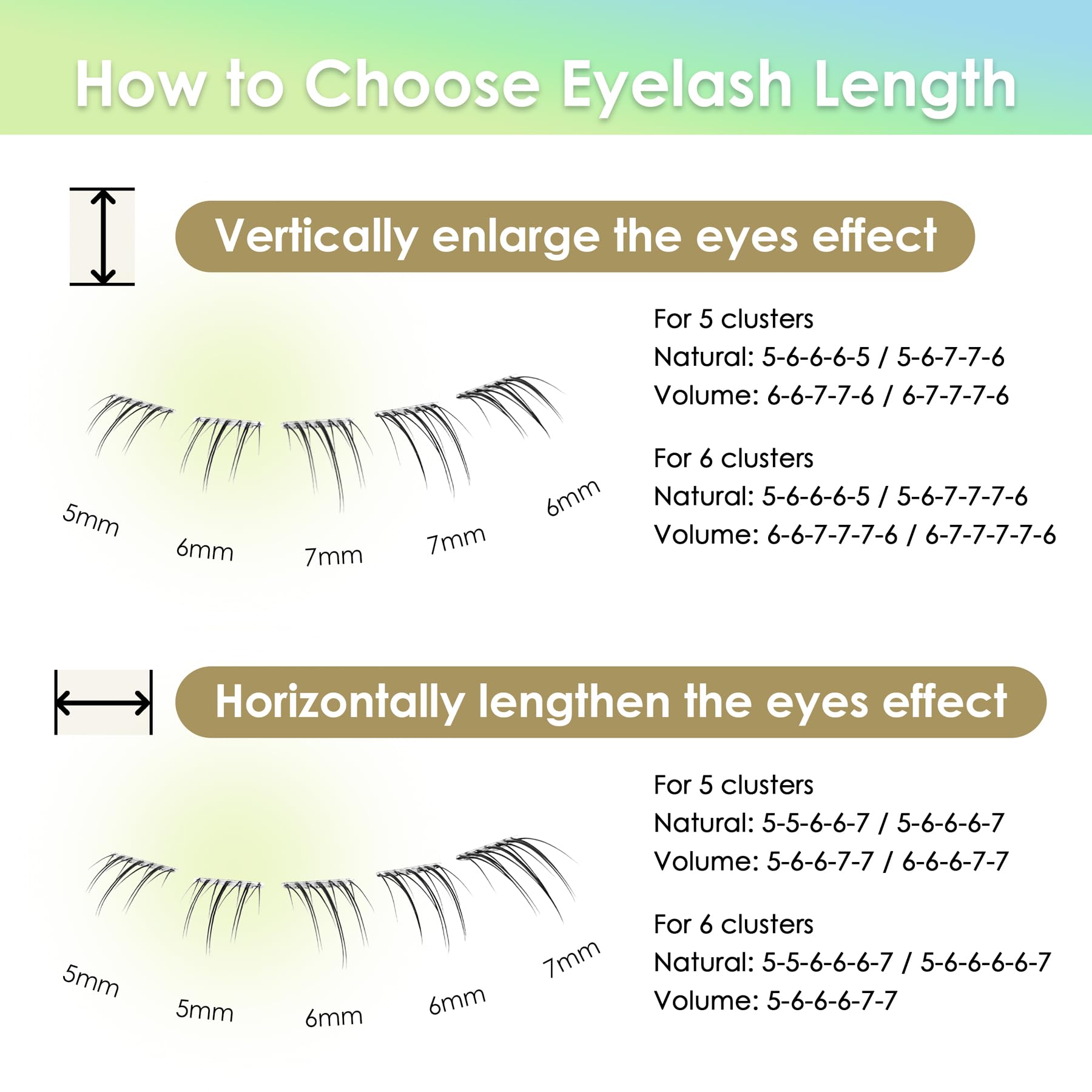 SEEDEW DIY Lashes