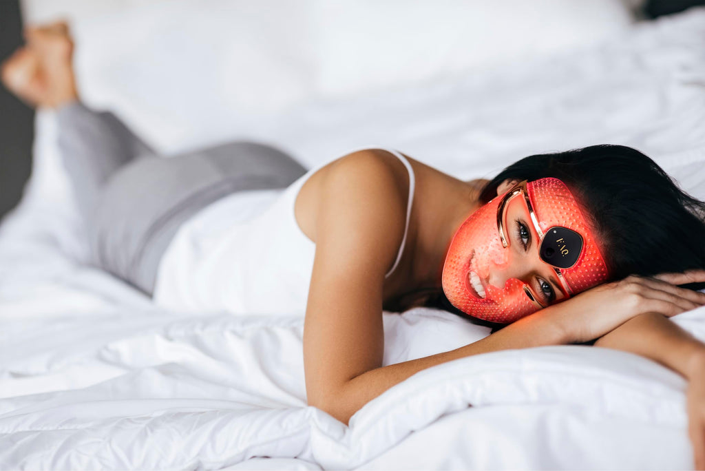8-Color LED Face Mask for Wireless Facial Skincare