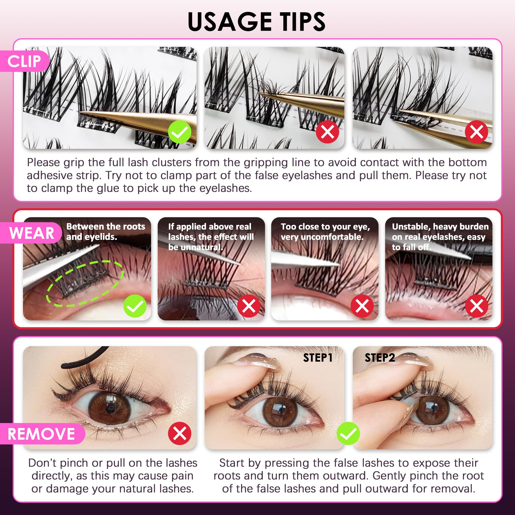 SEEDEW DIY Lashes